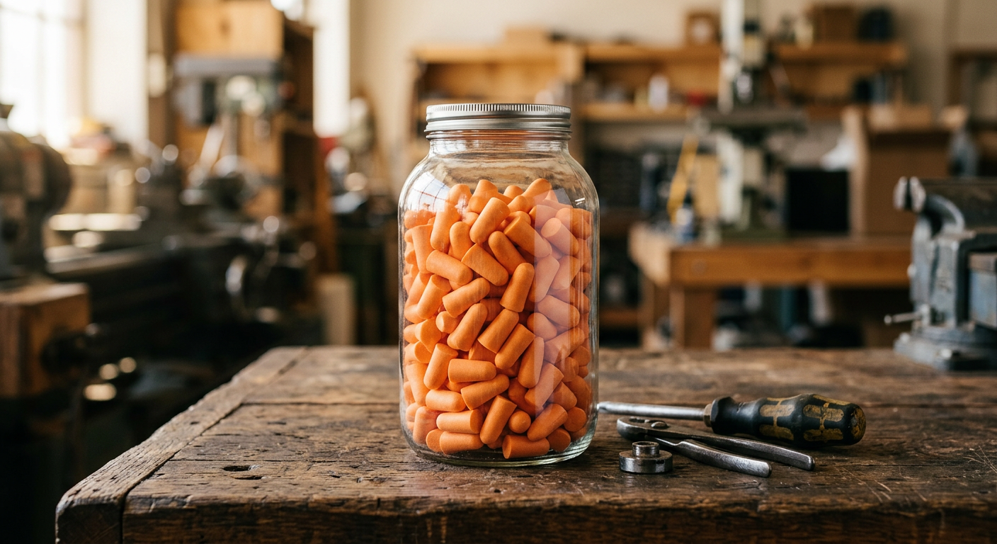 Foam Ear Plugs 100 Pair