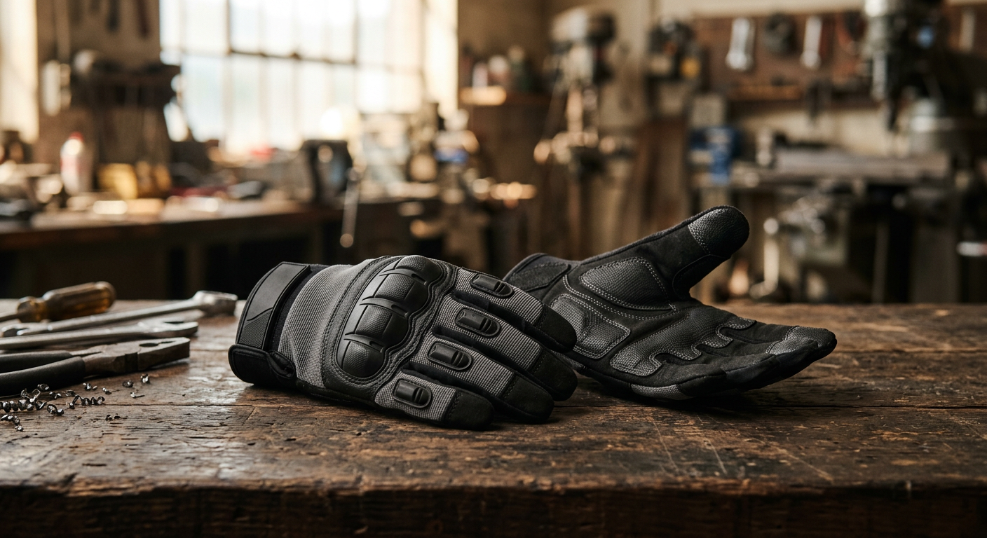 Synthetic Mechanic Gloves