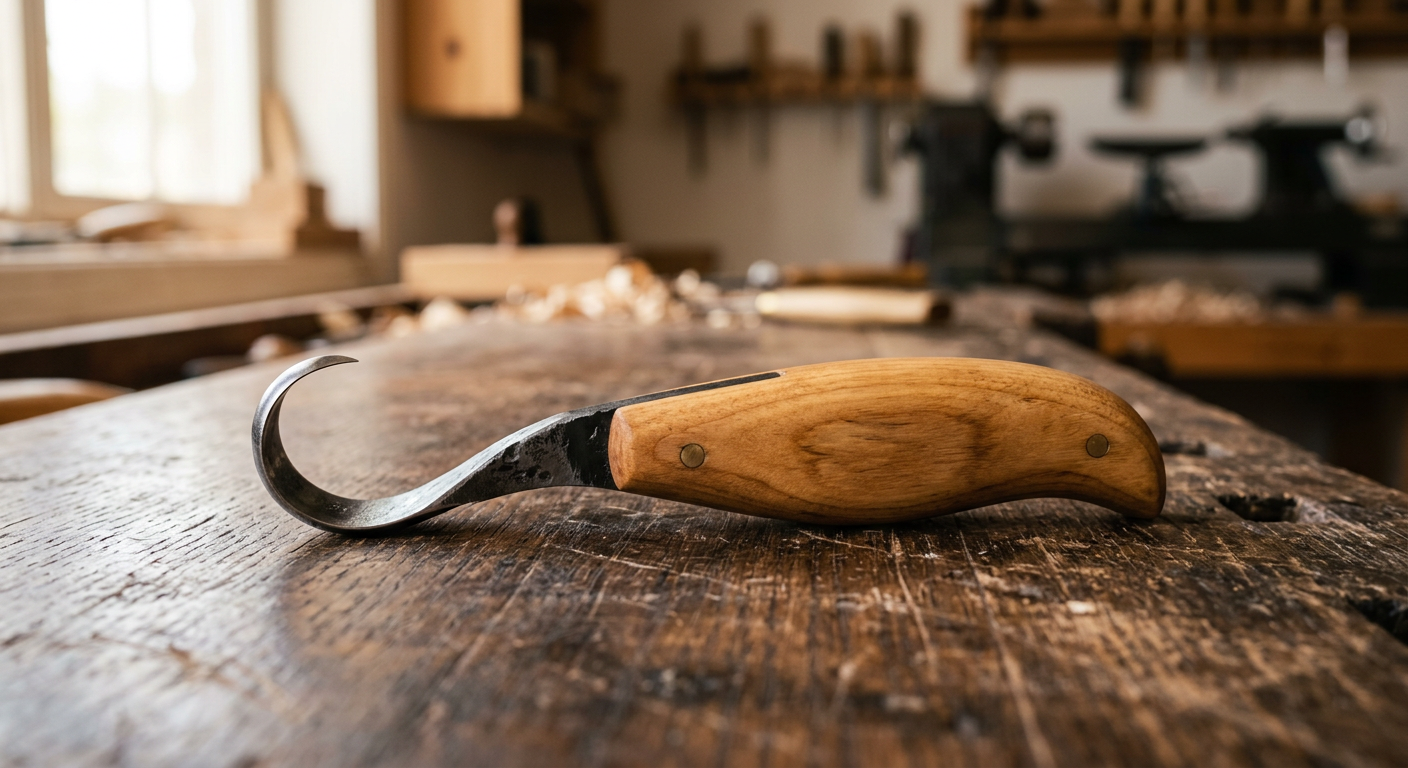 Sloyd Hook Knife
