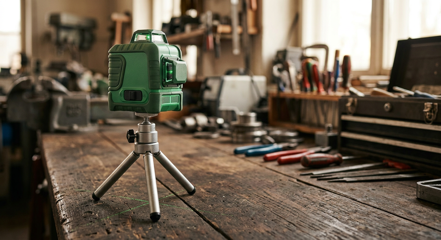 Self-Leveling Cross Line Laser